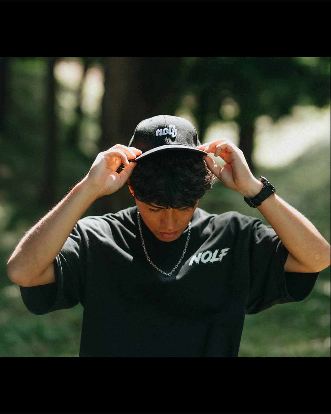 CURSIVE CAP