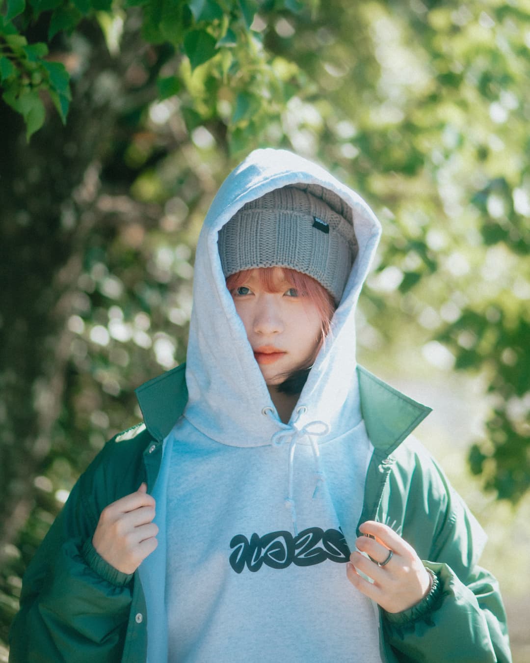TAGGING LOGO HOODIE