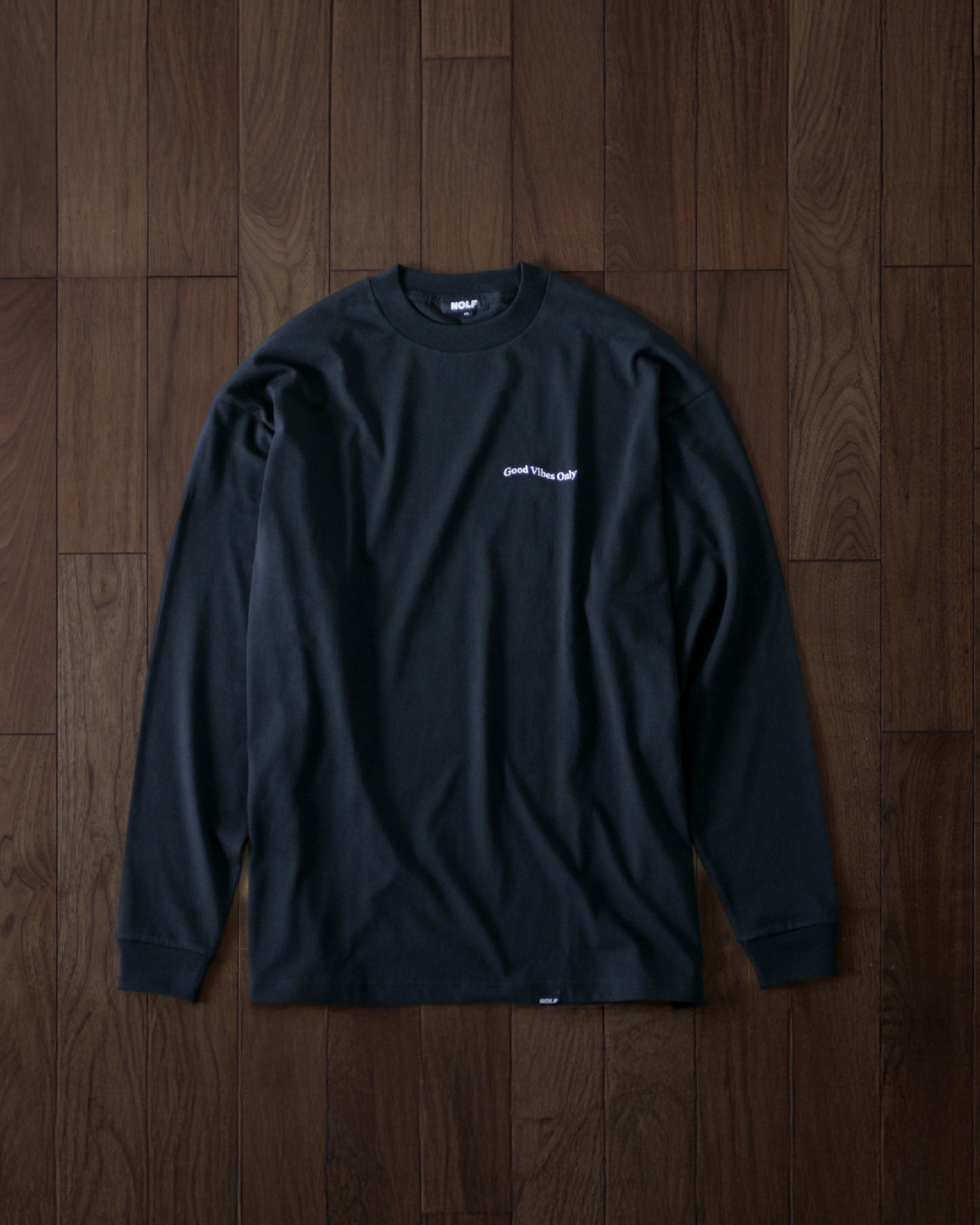 GOOD VIBES ONLY L/S T-SHIRT