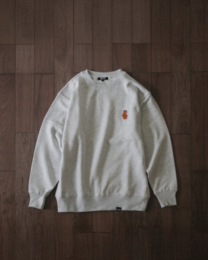 WOLF PATCH CREWNECK SWEATSHIRT｜NTP HOLDERS ONLY